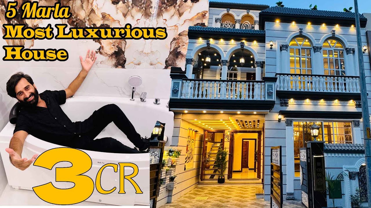 5 MARLA SAPANISH LUXURIOUS HOUSE FOR SALE OF LAHORE, Pakistan 