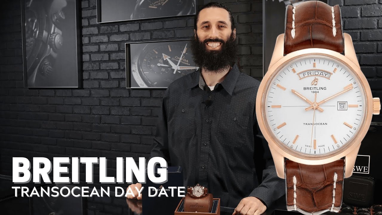 Breitling Transocean Day Date R45310 Watch Review | SwissWatchExpo