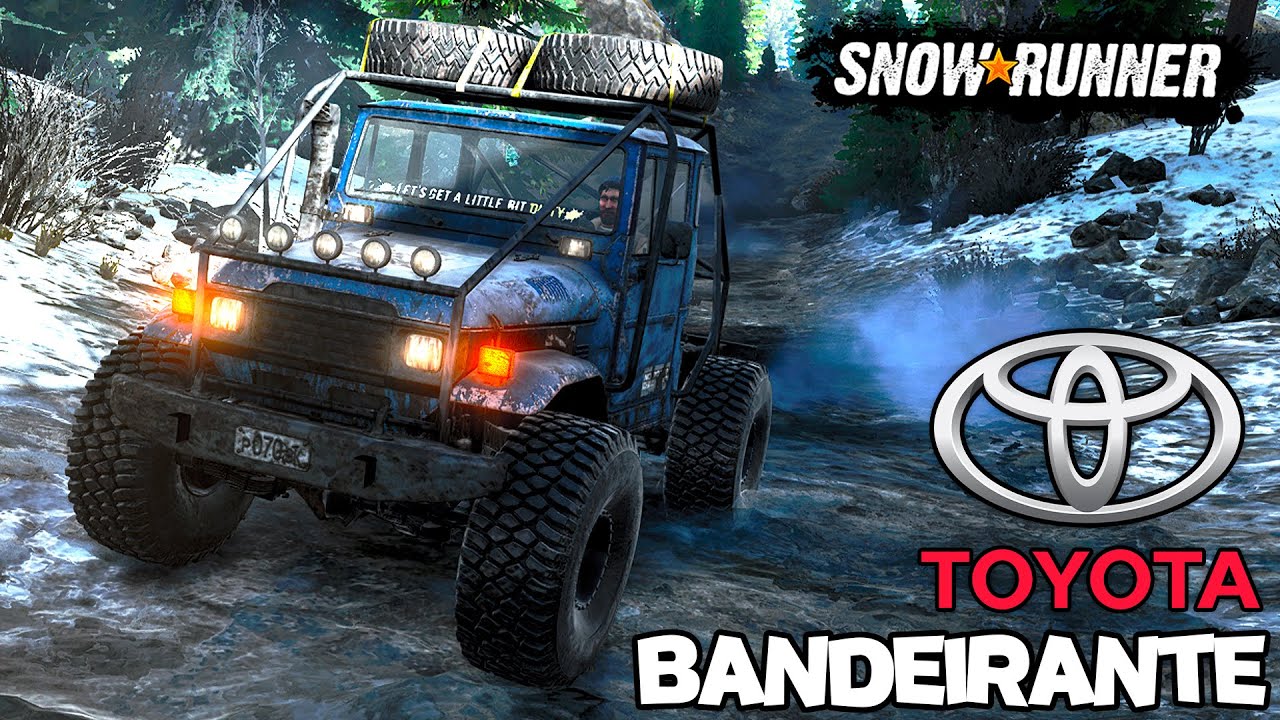 Trilha de TOYOTA BANDEIRANTE - SnowRunner #3