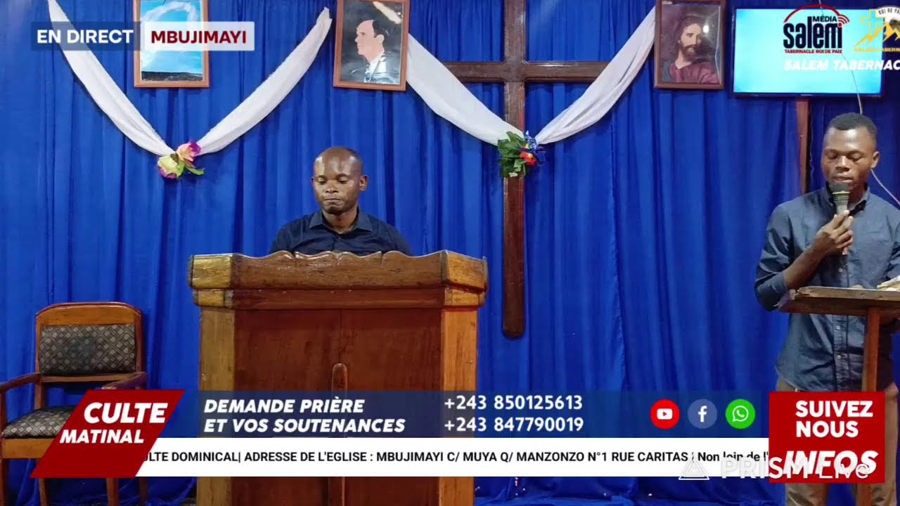 EN DIRECT: SALEM TABERNACLE | CULTE MATINAL LE 04.02.2026 | PASTEUR DANIEL
