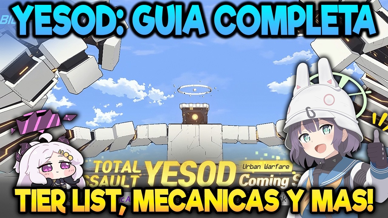Blue Archive | Guia Total Assault - Yesod | Mecanicas y Tier list - ¡Todo para vencerlo!