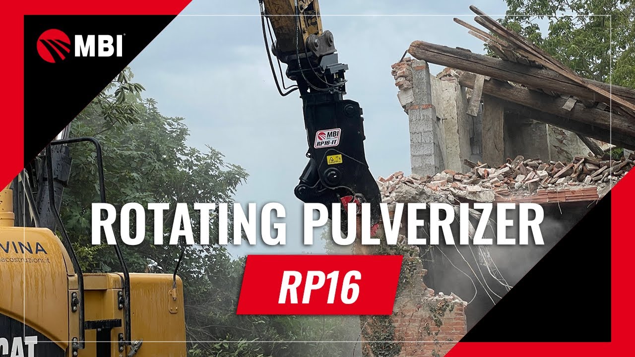 RP16 ROTATING PULVERIZER IN ACTION
