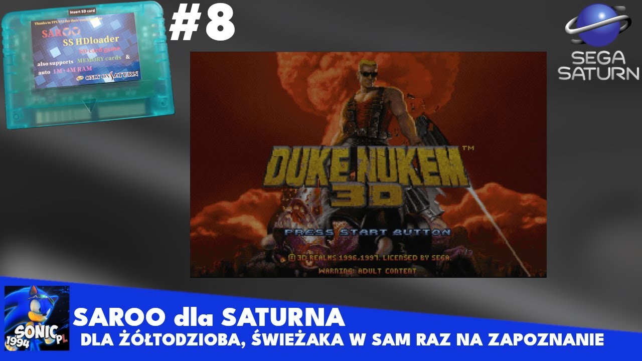 Saroo dla Saturna #8 - Duke Nukem 3D dla żółtodzioba