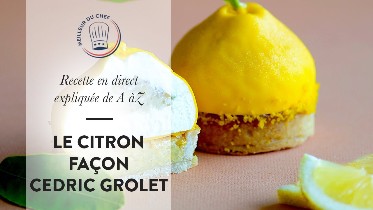 Tartelettes CITRON façon Cédric Grolet : Chef Philippe vous montre comment réaliser cette recette !