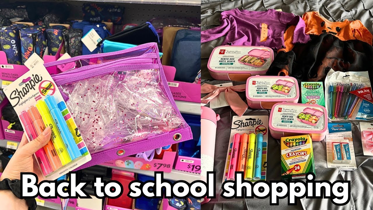 Come Back to School Shopping With Me 🛒 | Supplies, Clothes + Aesthetic Haul 2025