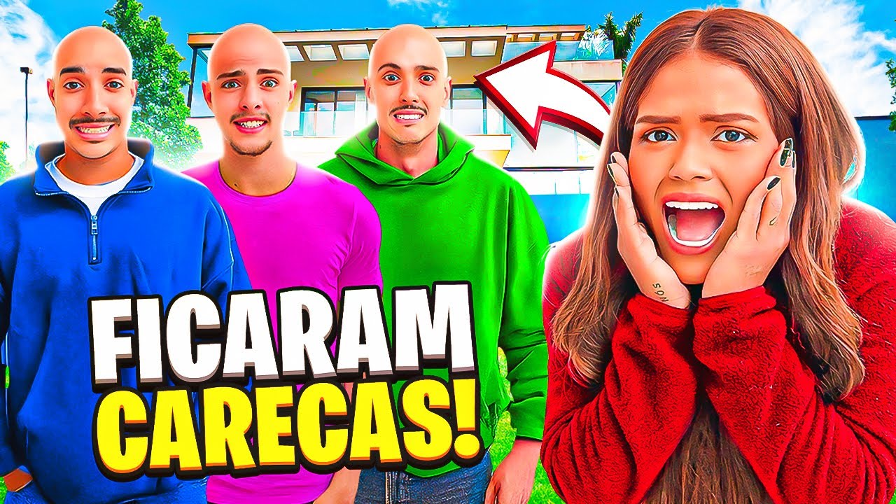 TODOS FICARAM CARECAS NA MANSÃO LOURES!!!