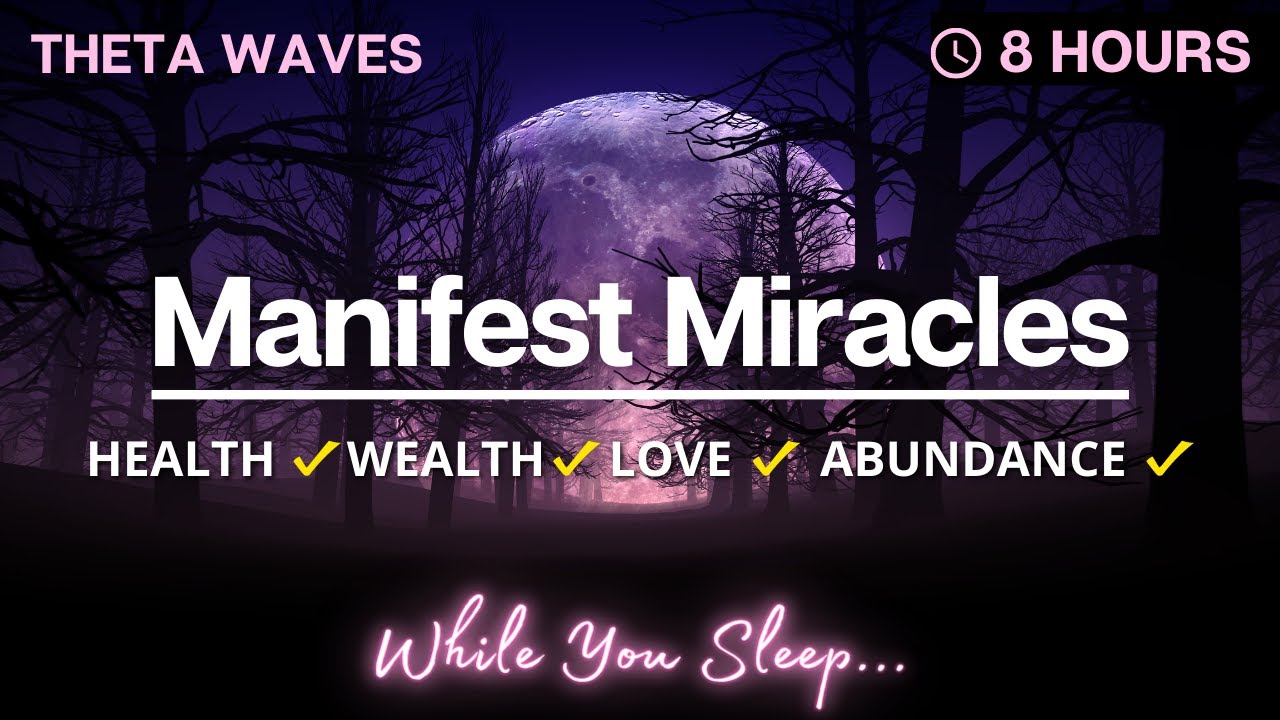 Unlock Abundance and Miracles WHILE YOU SLEEP! 💤 Health | Wealth | Love ✨ 30 DAYS ✨
