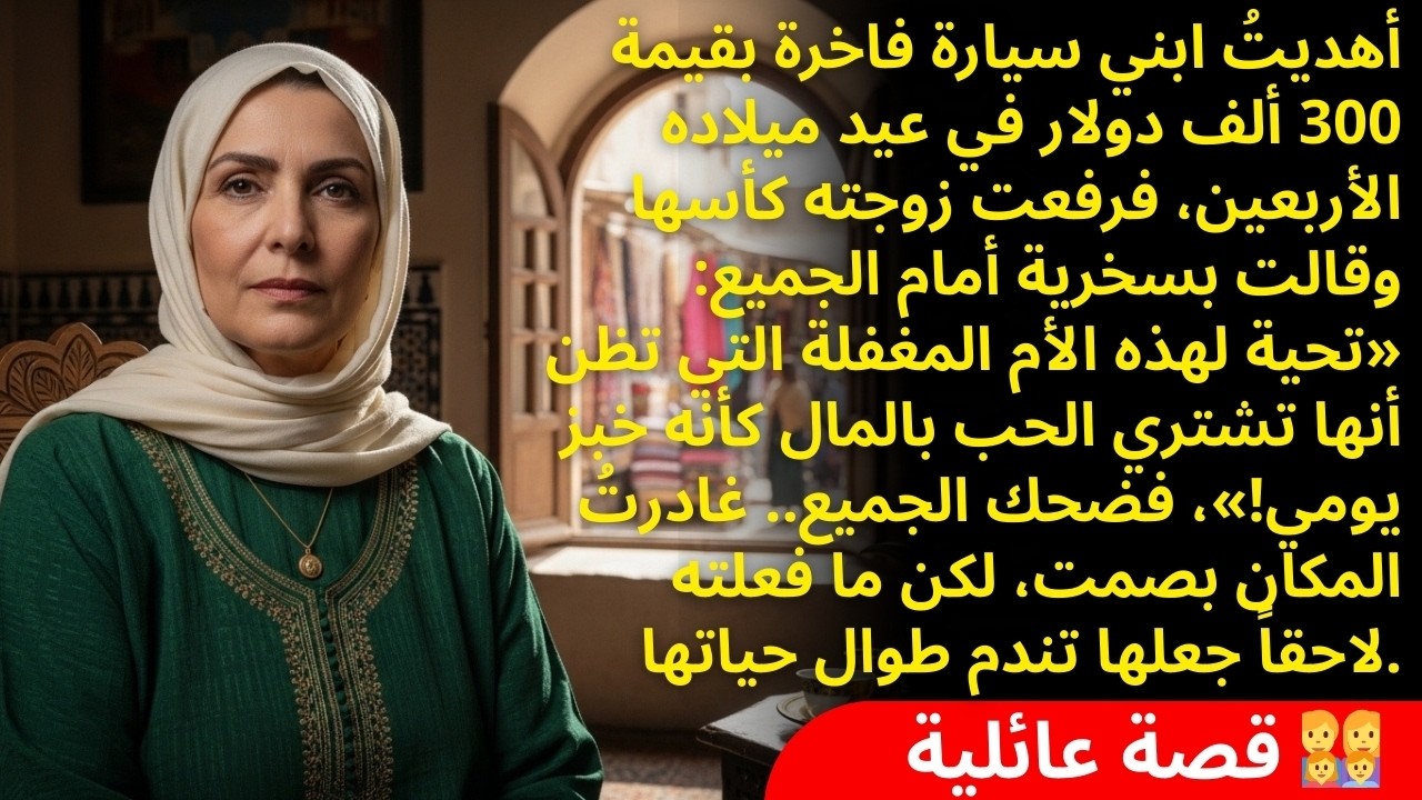 زوجة ابني أهانتني ووصفتني بـ 