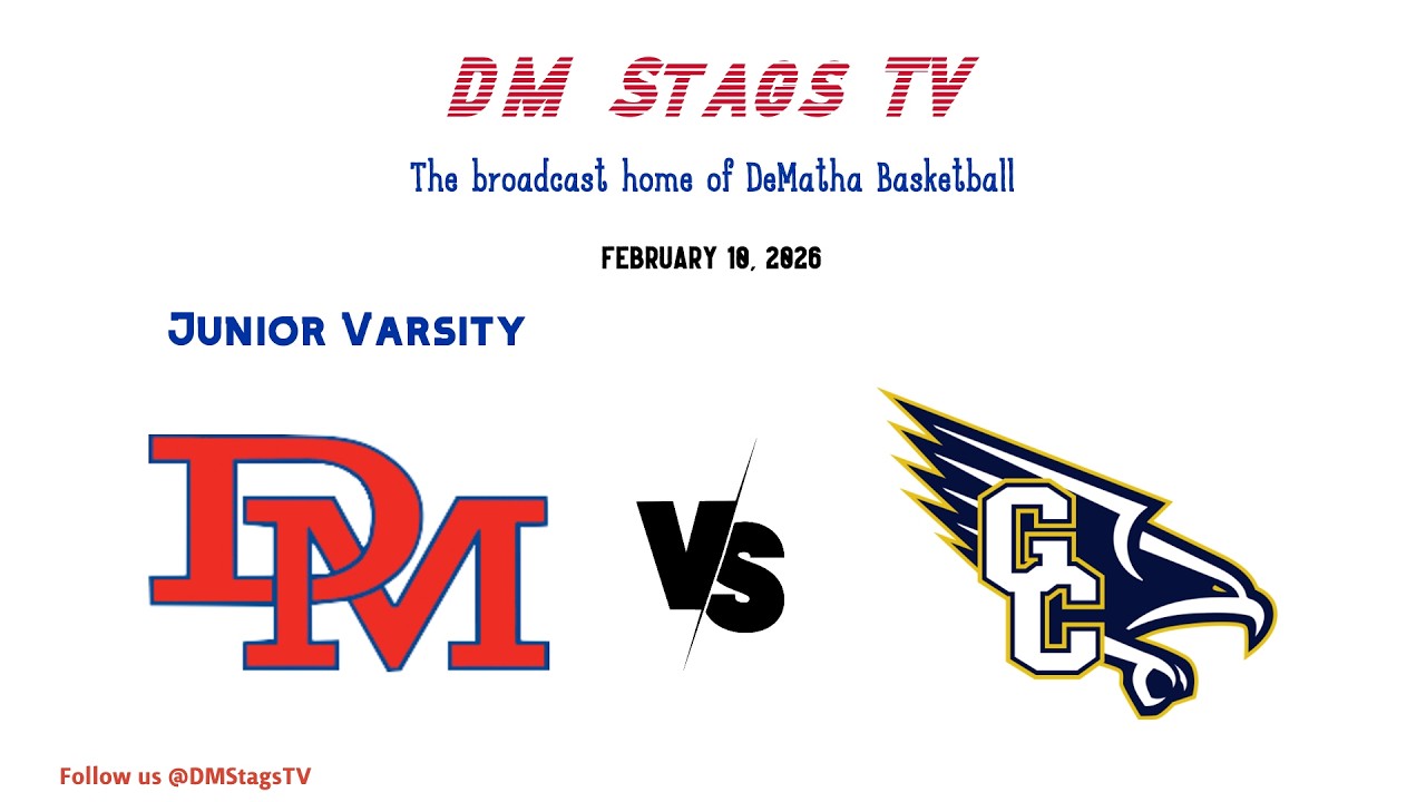 DeMatha JV Basketball vs Good Counsel