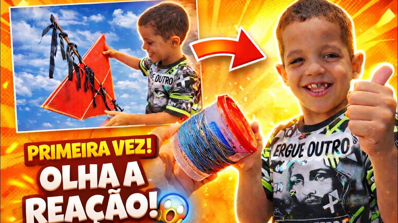 😱 PRIMEIRA VEZ SOLTANDO PIPA… E JÁ CORTEI UM ADVERSÁRIO!