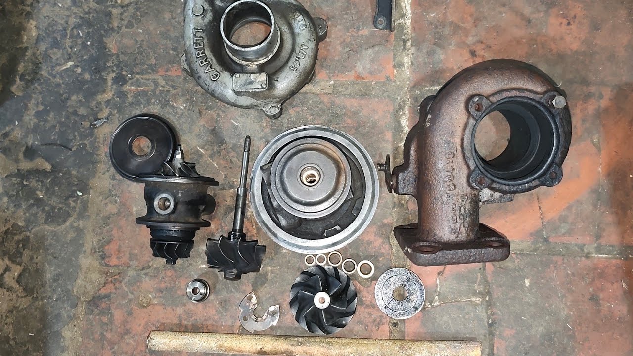 Quá trình phục hồi turbo Huyndai D4DA Mitsubishi 4D34 lắp ráp thử tải đến khách hàng 