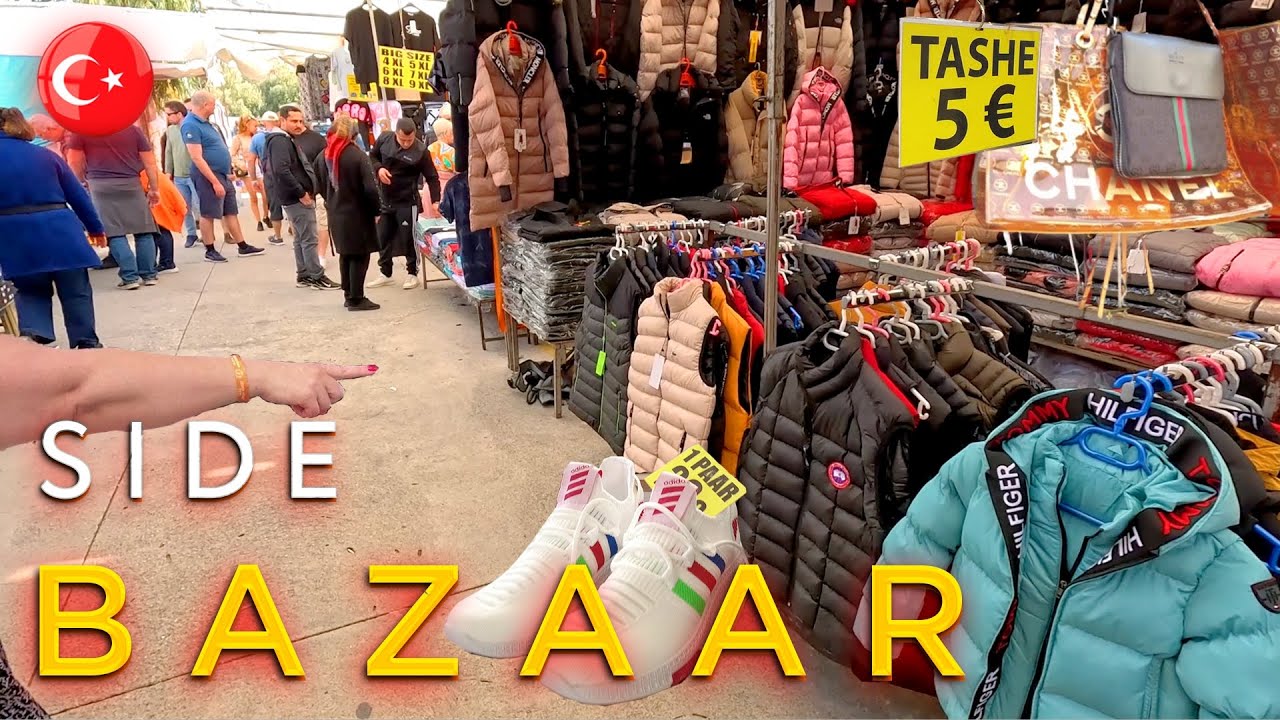 SIDE SATURDAYS BAZAAR . REPLICA Market ANTALYA TÜRKIYE #turkey #side #antalya #bazaar