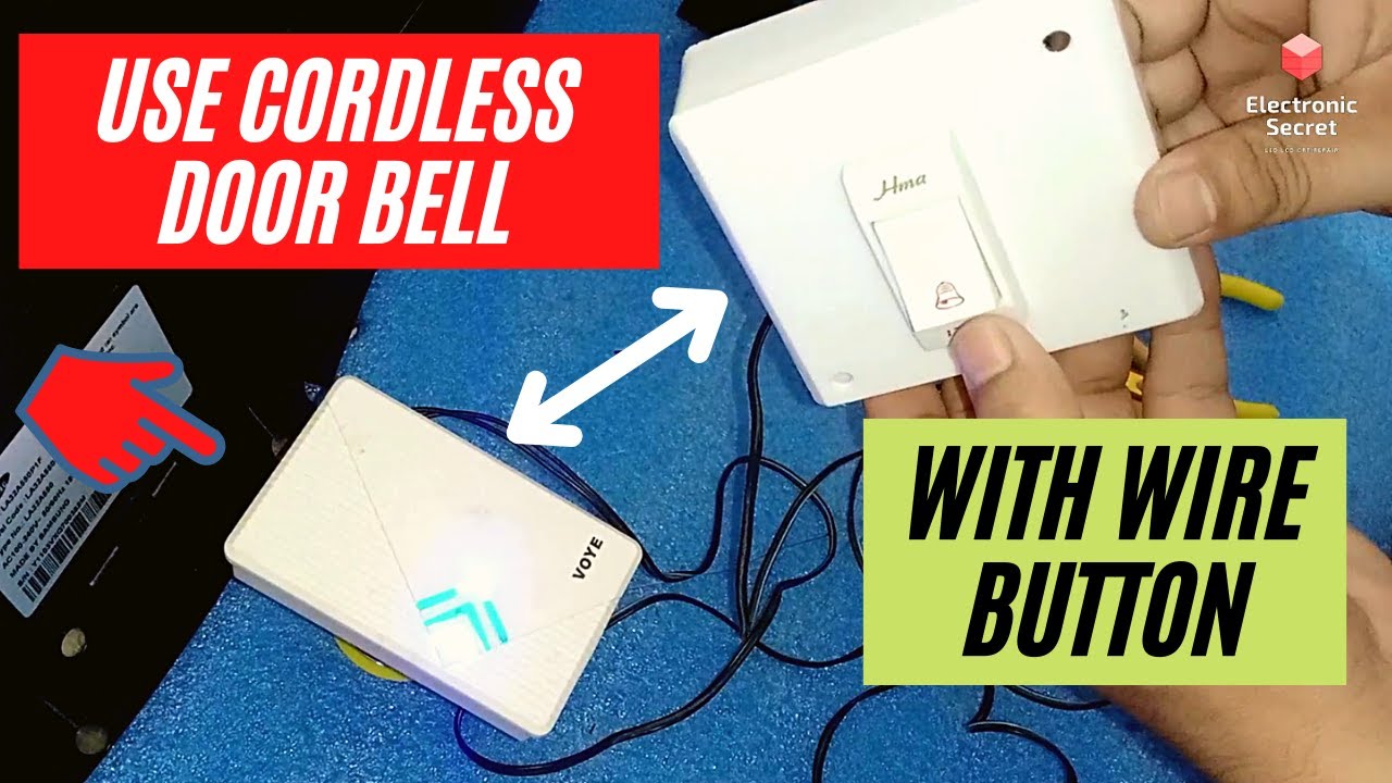 HOW TO REPAIR CORDLESS BELL, WIRELESS DOORBELL NOT WORKING