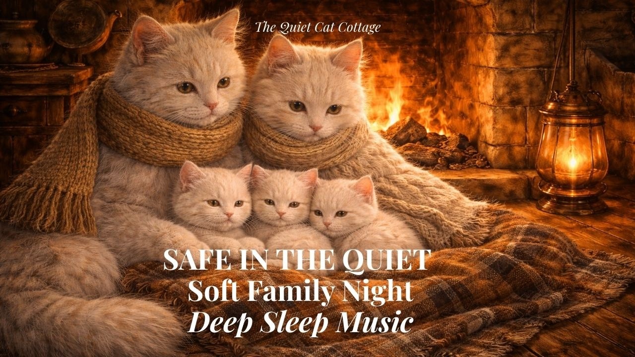Safe in the Quiet ❄️ Deep Sleep Music for Peaceful Winter Nights