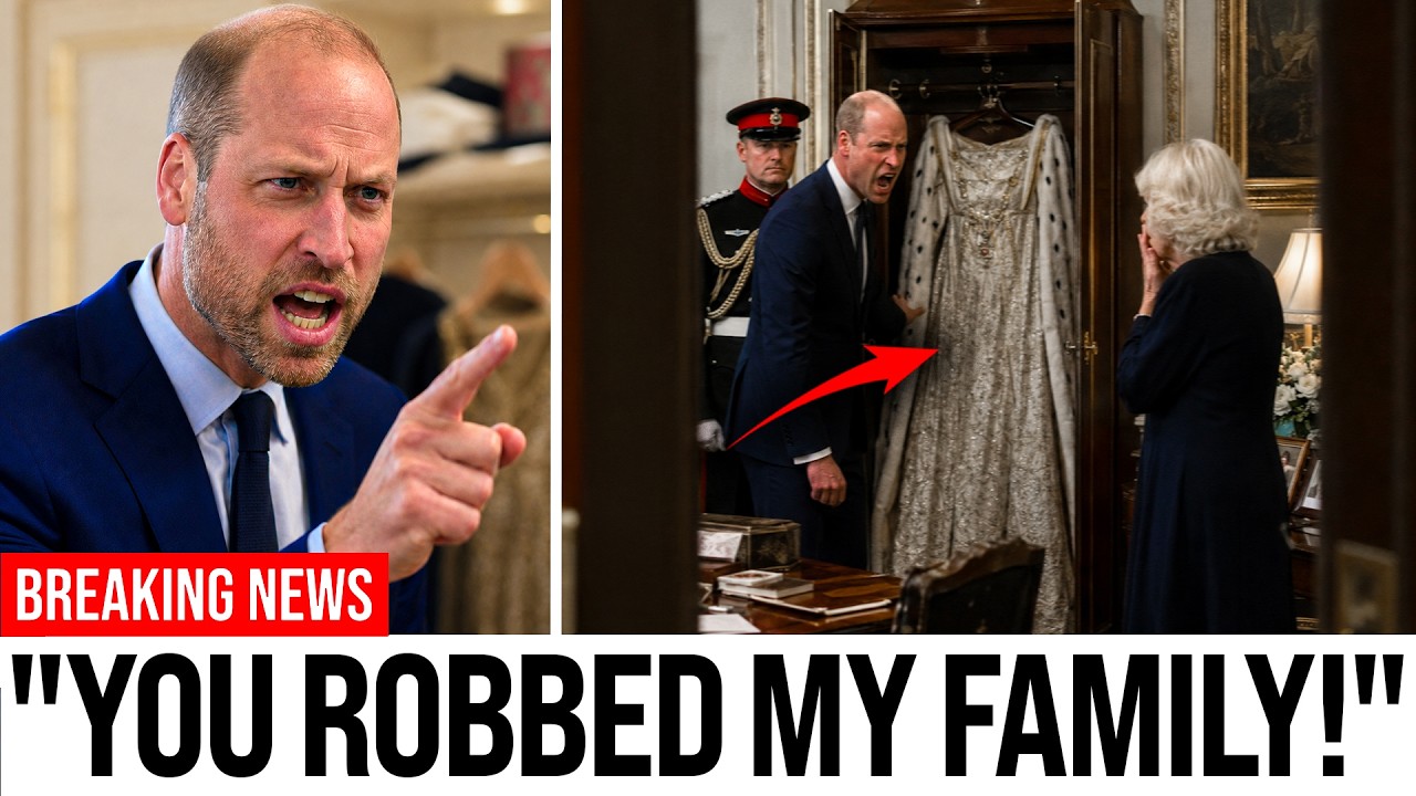 William FORCED OPEN Camilla&rsquo;s Wardrobe &ndash; And FOUND the Late Queen&rsquo;s Coronation Robe