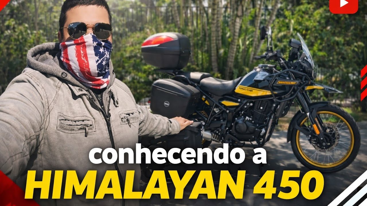 DANDO UMA VOLTA NA NOVA HIMALAYAN 450 2026 ( ROYAL JUIZ DE FORA )