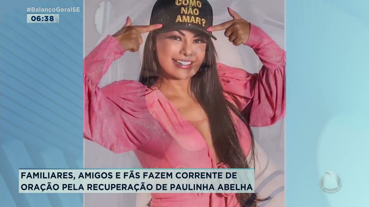 Familiares e fãs fazem corrente de oração pela recuperação de Paulinha Abelha - Balanço Geral Manhã