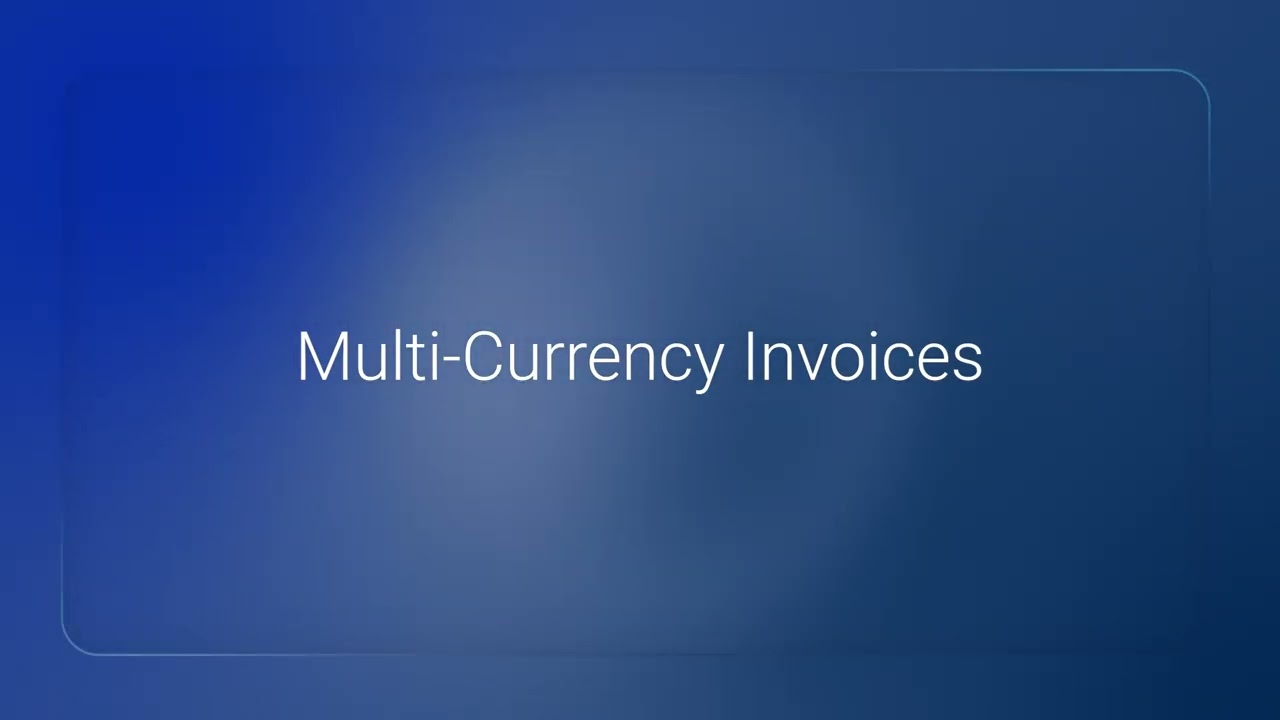 Turvo: Multi-Currency
