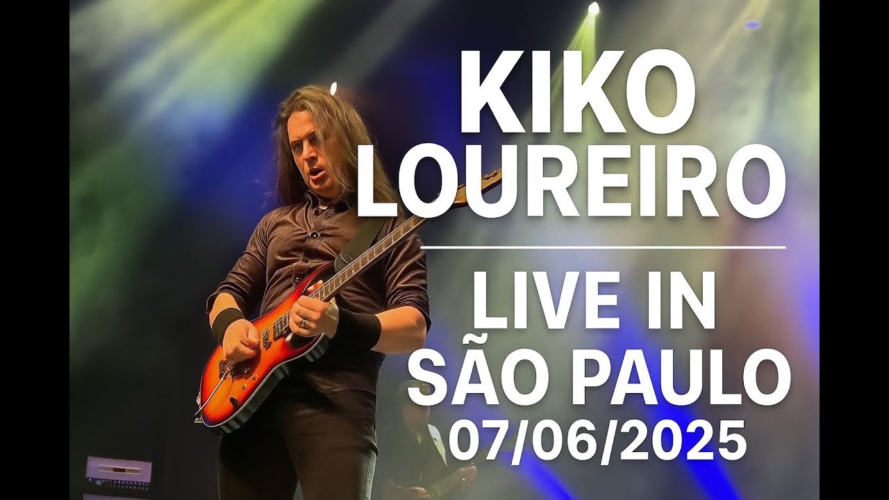 Kiko Loureiro Live in Sao Paulo 07/06/2025 ​⁠​⁠@kikoloureiroofficial ​⁠​⁠@TokioMarineHall