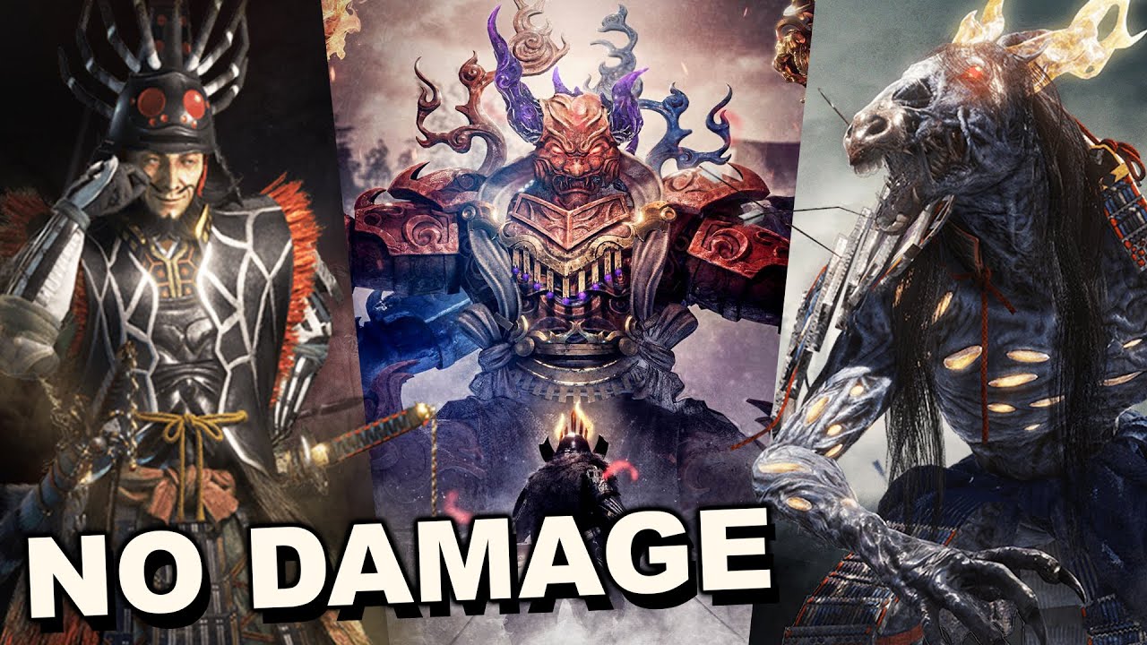 Nioh 2 Last Chance Trial - All Bosses 