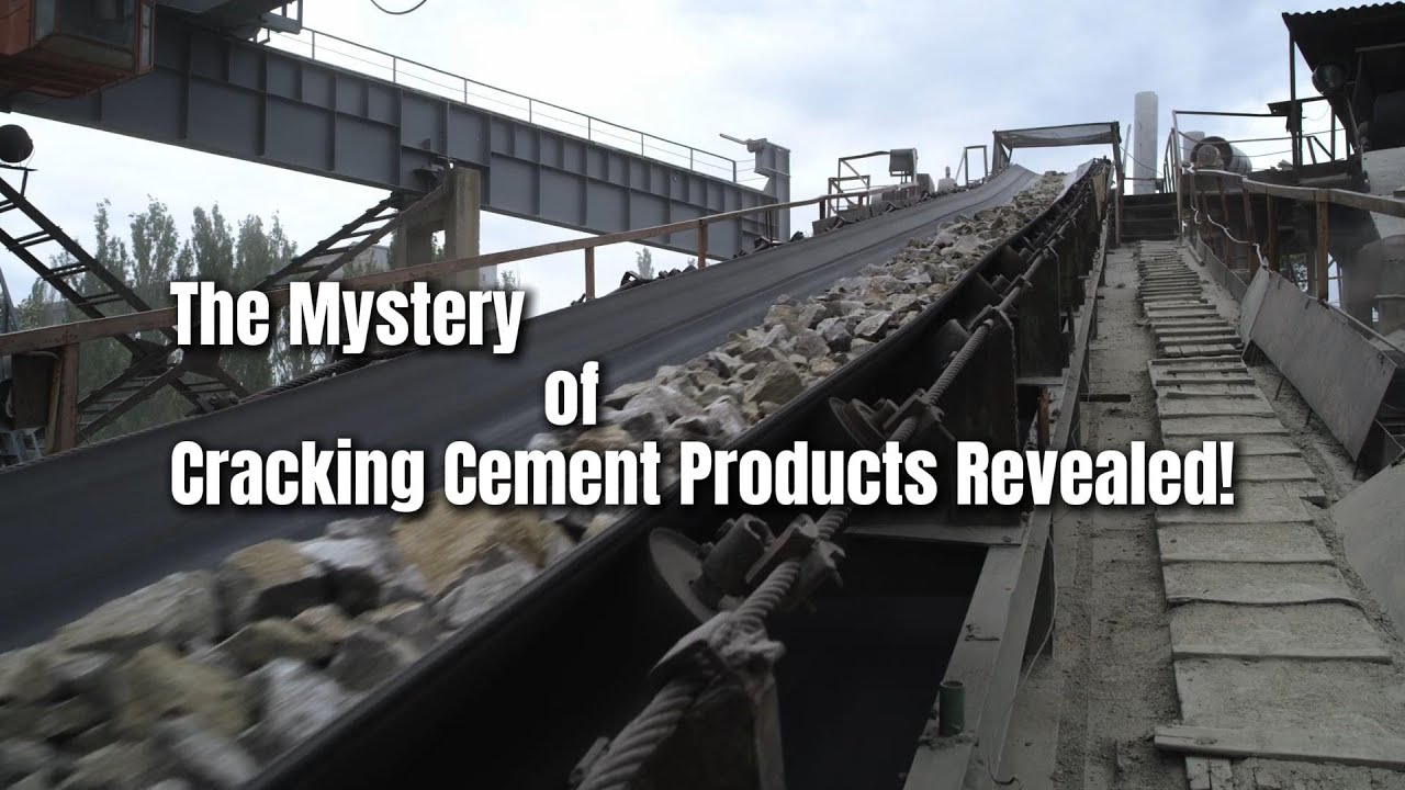The Mystery of Cracking Cement Products Revealed!