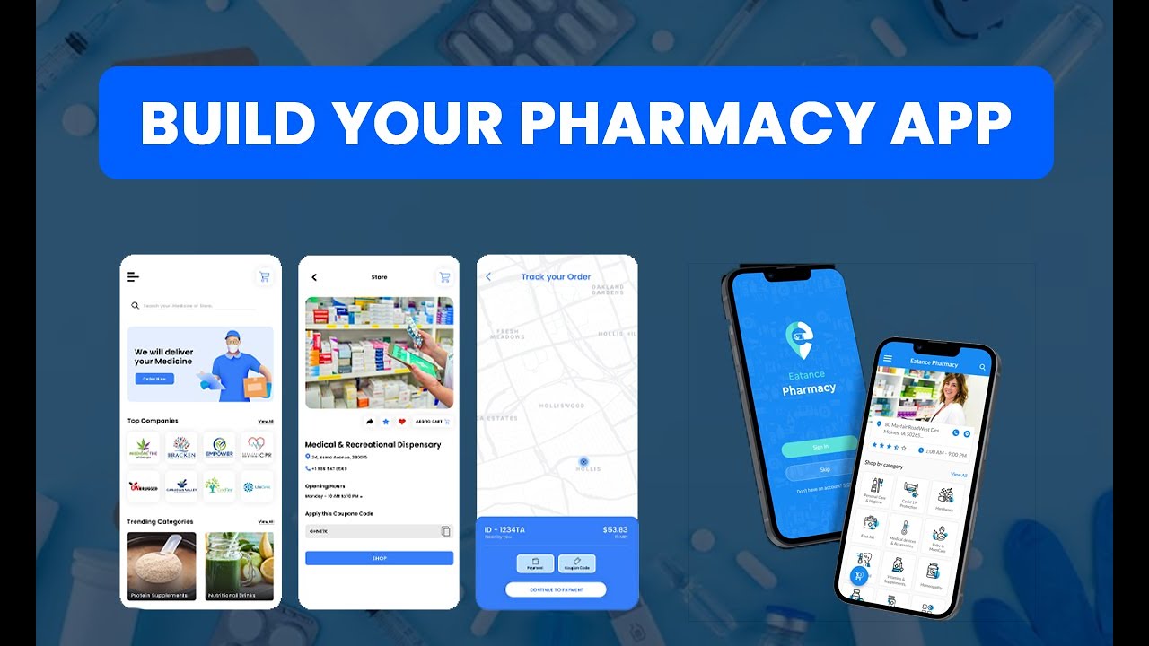 Pharmacy app kaise banaye | Create your pharmacy app 2024