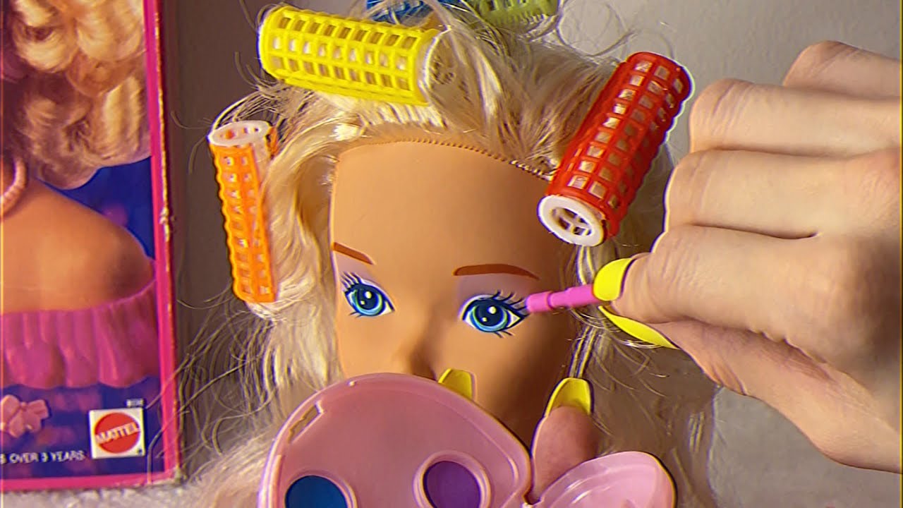 it's 1988🛼 barbie gets full makeover *peak 80s nostalgia* asmr