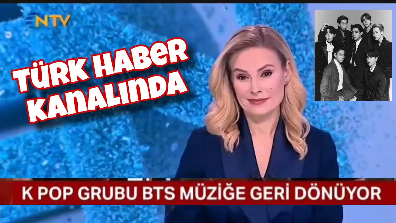 Türk haber Kanalında BTS geri dönüşü🇹🇷 BTS’den Dünya TURU 