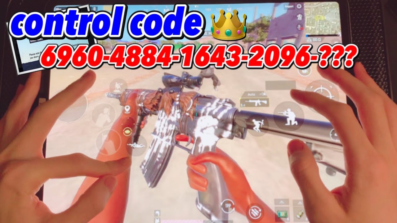 New My Control Code !!  |  Six Fingers Claw Hand Cam #90 | BIBORUBAGINZU 【pubg mobile】
