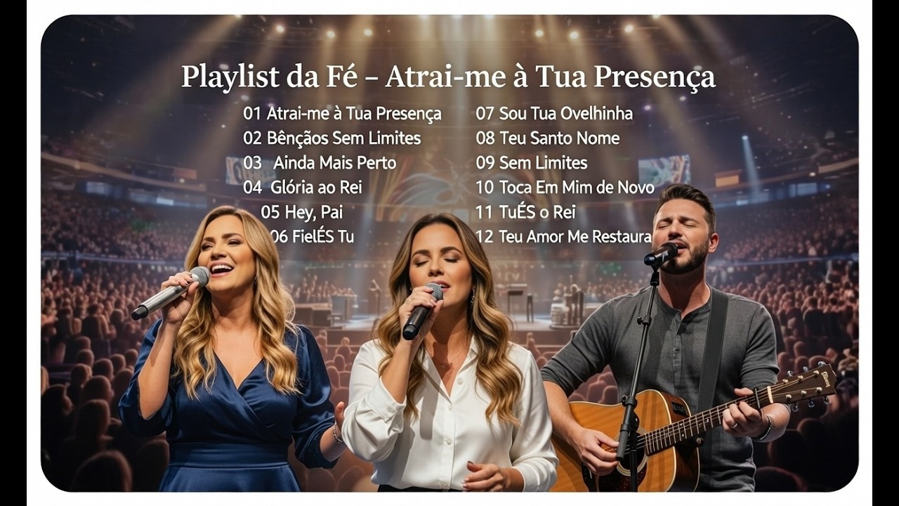 Atrai-me à Tua Presença 🙏  Melhores Louvores Inspirado: Aline Barros, Gabriela Rocha e Fernandinho
