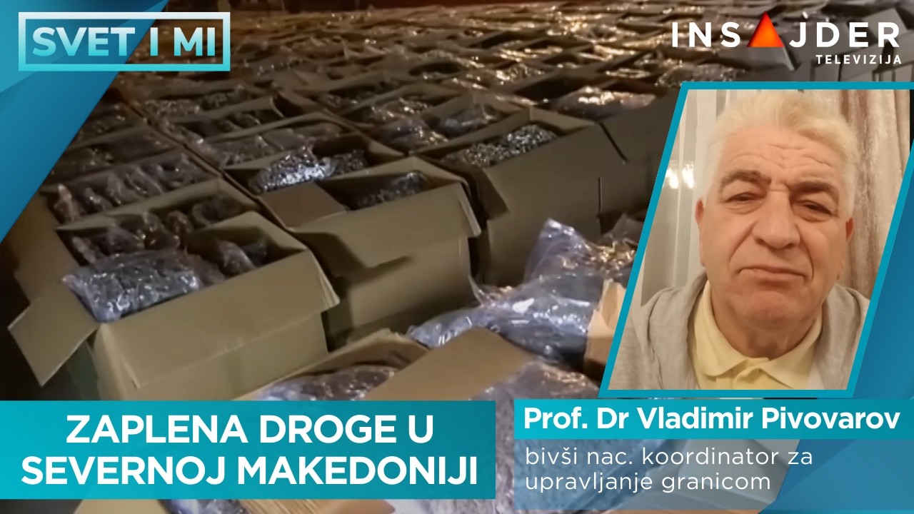 Istorijska zaplena droge u Severnoj Makedoniji: Marihuna ne zna za granice