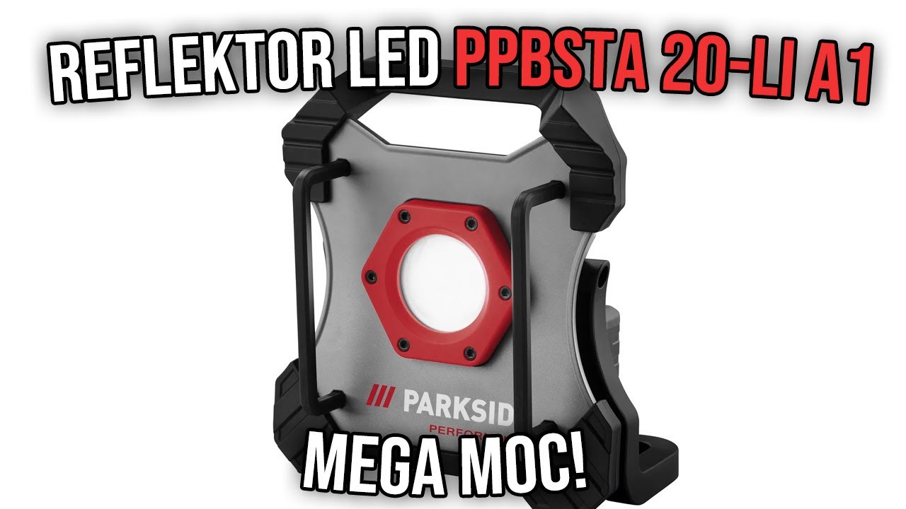 Akumulatorowy Reflektor LED Parkside 20V PPBSTA 20-Li A1&ndash; Maksymalna Jasność i Mobilność! - recenzja