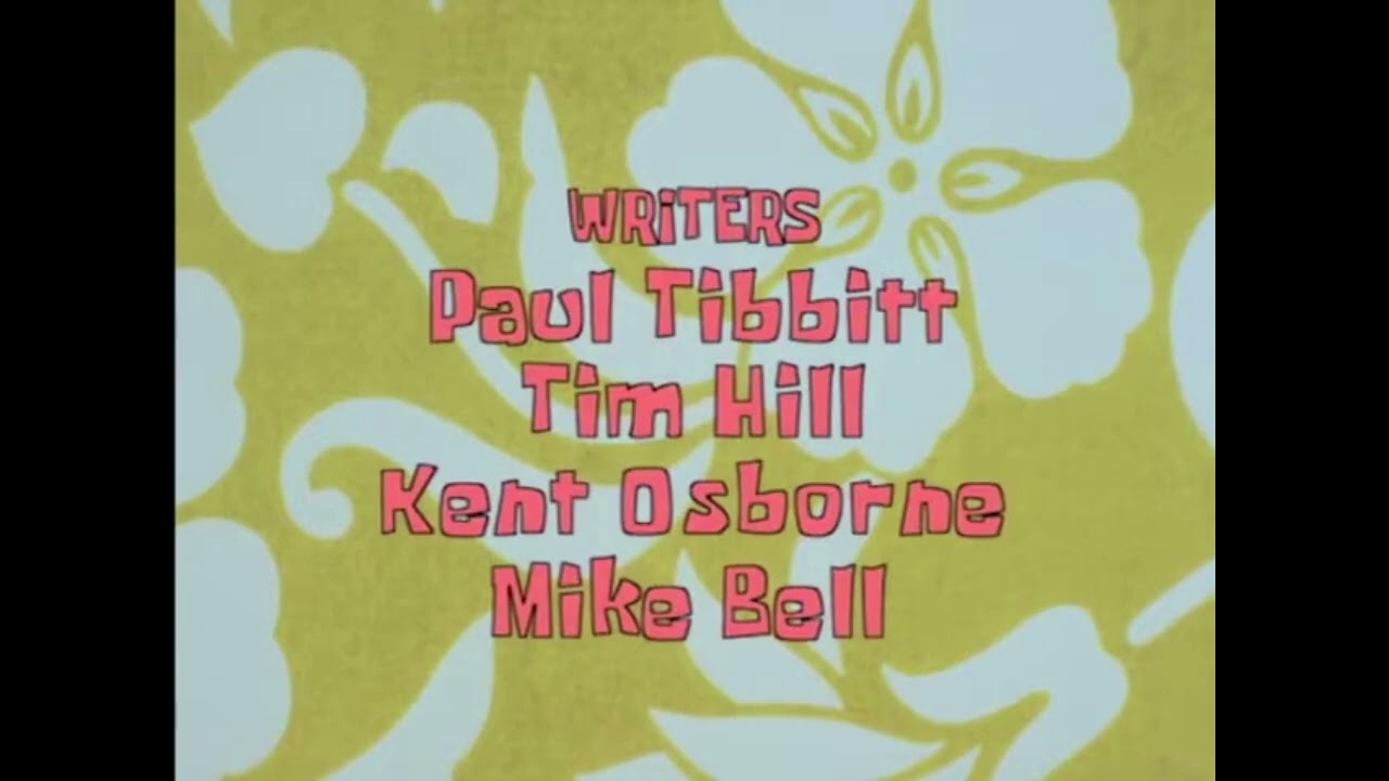 SpongeBob -Have You Seen This Snail? "Where's Gary?" Song Credits Cover + instrumental (2005) 