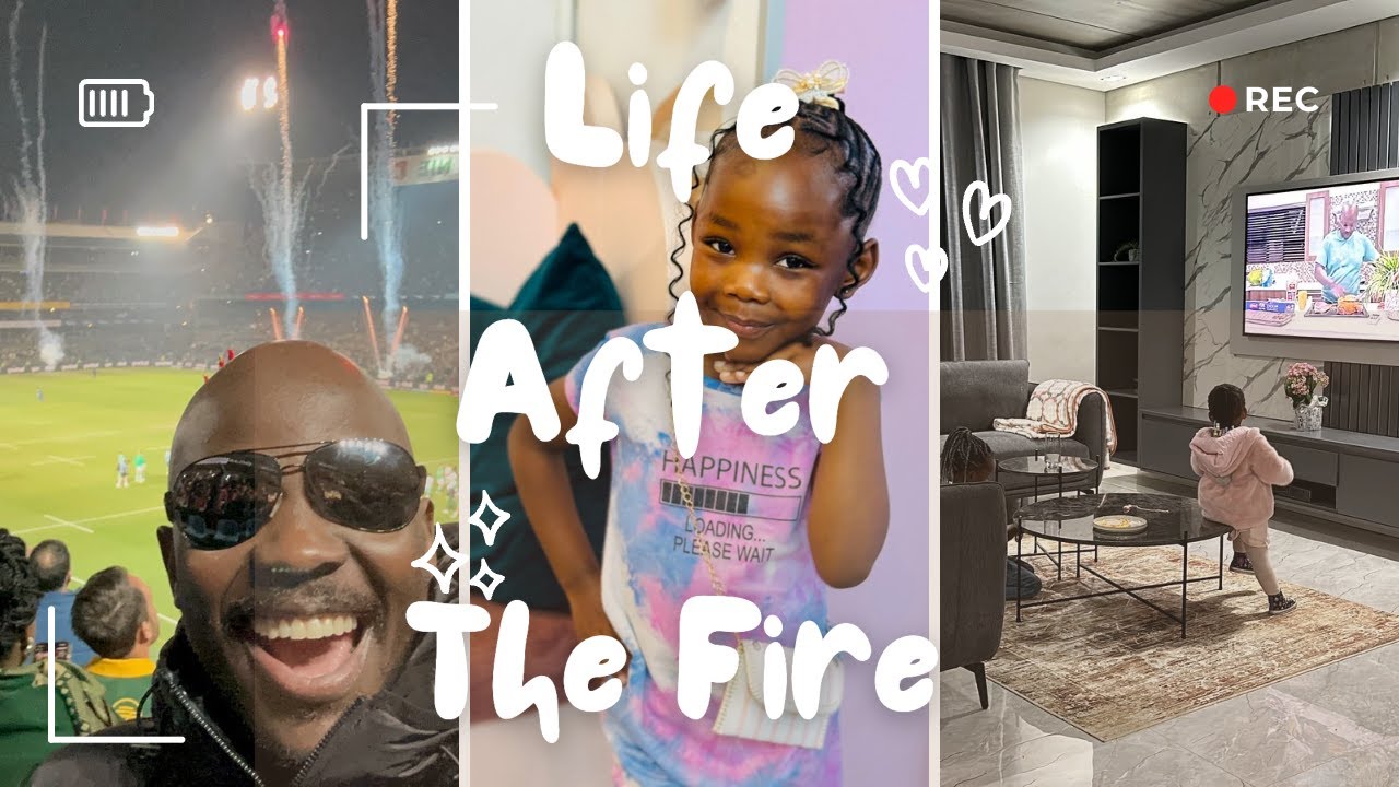 Life After The Fire | Our New Home | Attending The Rugby Game