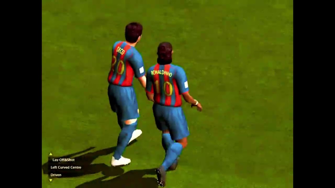 FIFA 2005 Play Frendly Match Barca R.Mad