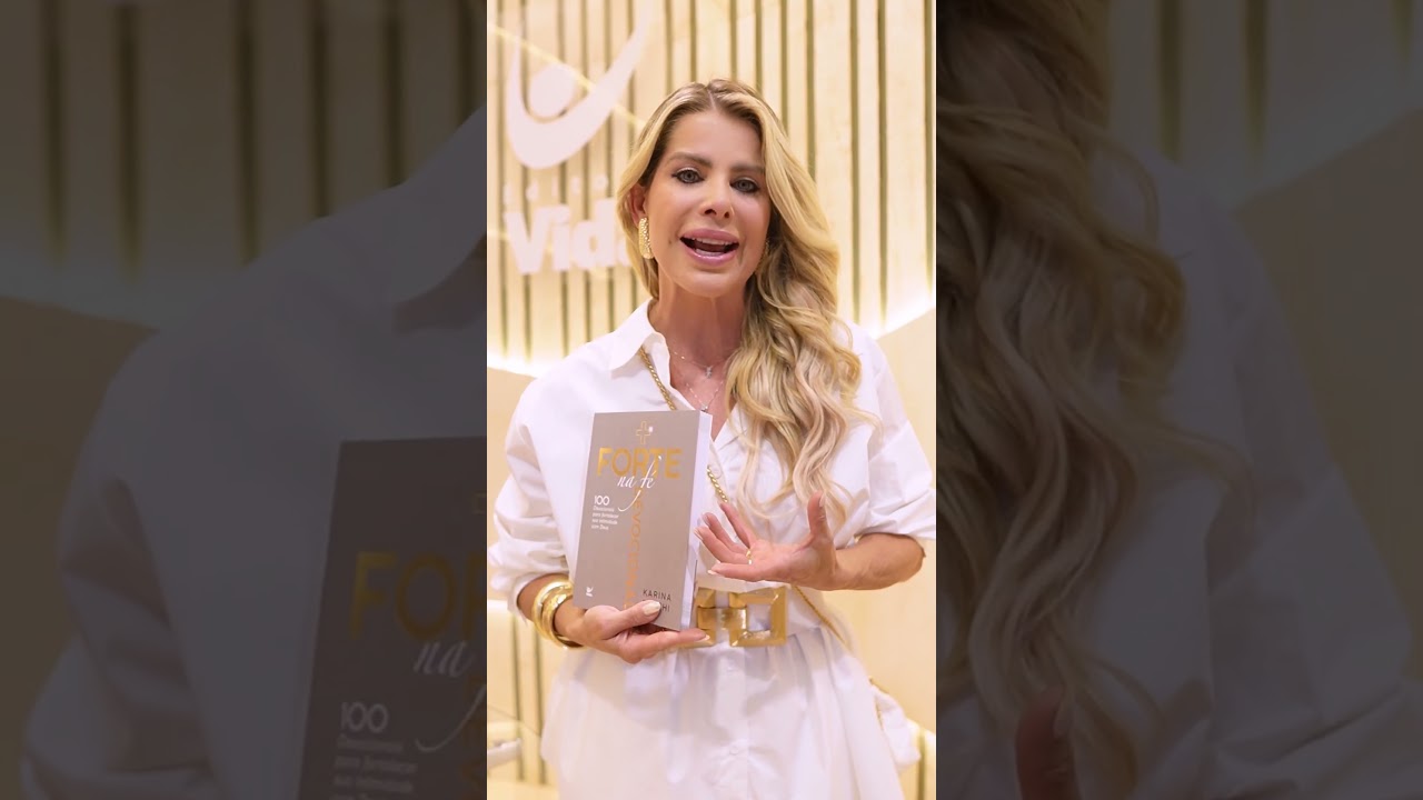 LAN&Ccedil;AMENTO  DO LIVRO  + FORTE NA F&Eacute; - DEVOCIONAL - KARINA BACCHI