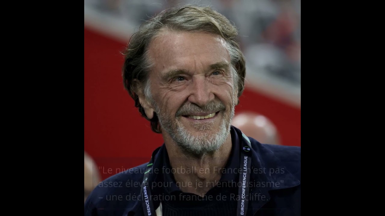 Jim Ratcliffe: Un propri&eacute;taire qui ne cache pas son d&eacute;sint&eacute;r&ecirc;t pour Nice