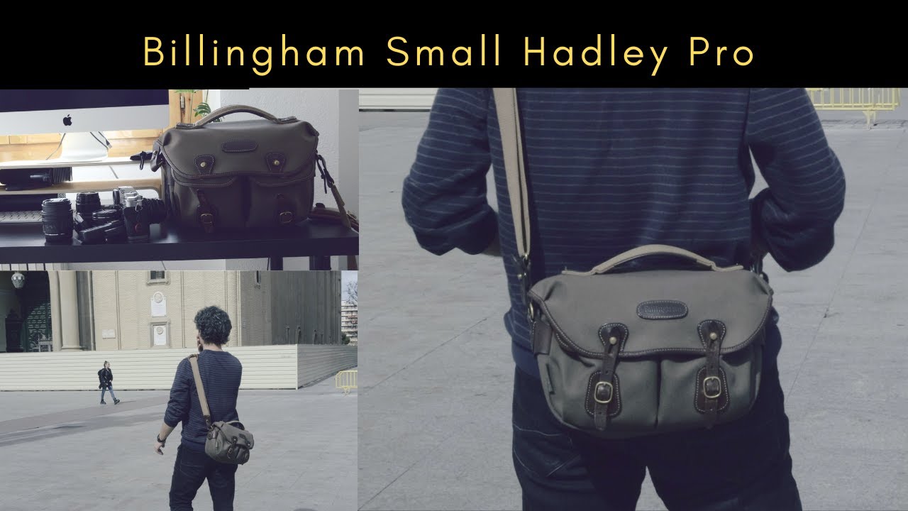 Billingham Small Hadley Pro: La Mejor Bolsa Fotográfica para Street Photography