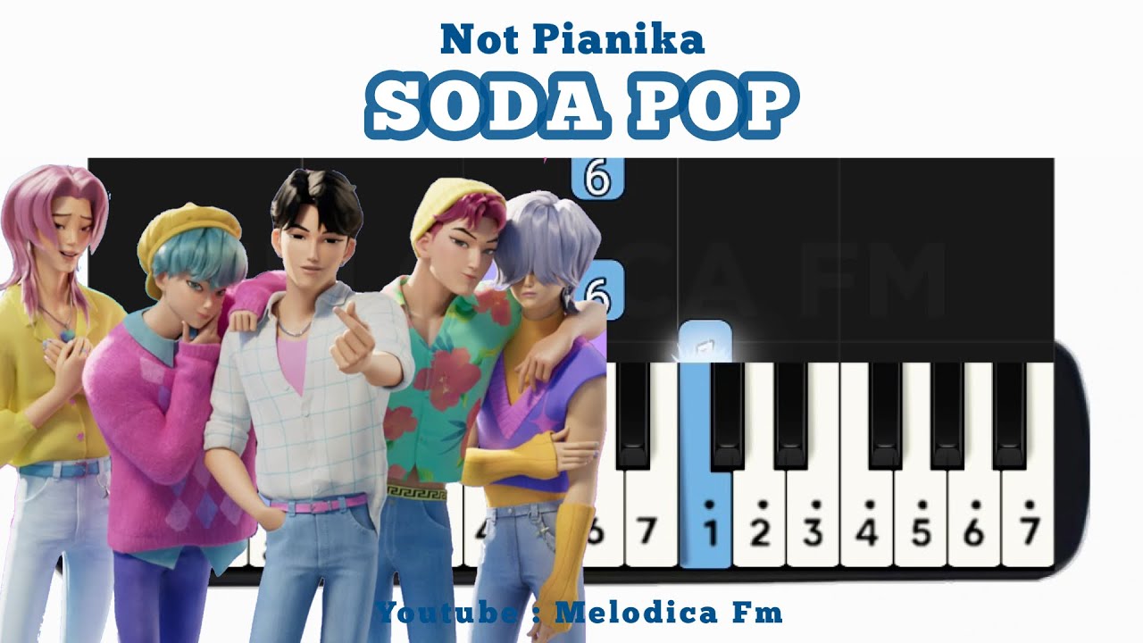 Saja Boys - Soda Pop | Not Pianika + MIDI