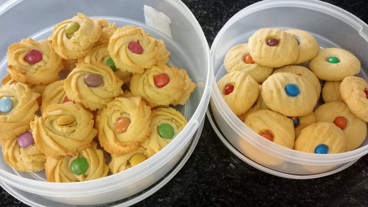 Печенье Smarties и Astros с маслом