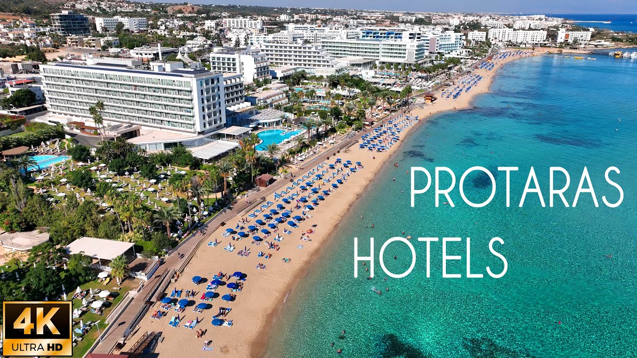 Протарас: Отели Fig Tree Bay с высоты. Кипр