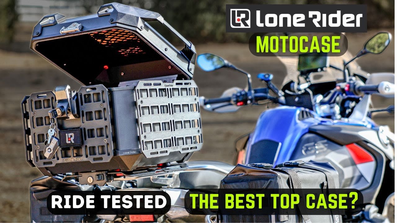 Lone Rider MotoCase Review | Best Motorcycle Top Case Ever ?