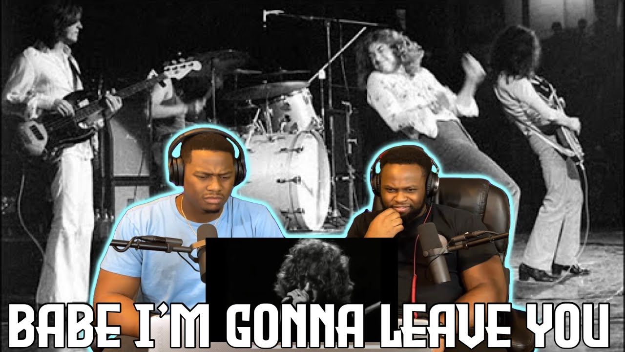 Led Zeppelin - Babe I'm Gonna Leave You (Danmarks Radio 1969)|Brothers Reaction!!!!