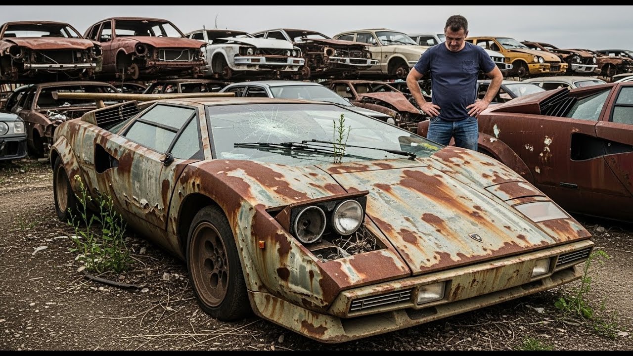 ASMR Lamborghini Countach LP400 Periscopio