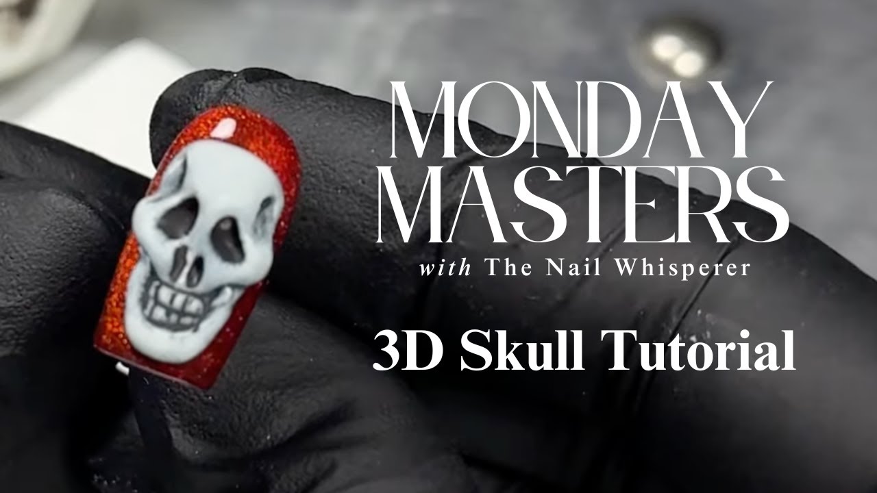 Учебник по 3D-черепу:: KOKOIST Понедельничные мастер-классы с The Nail Whisperer!