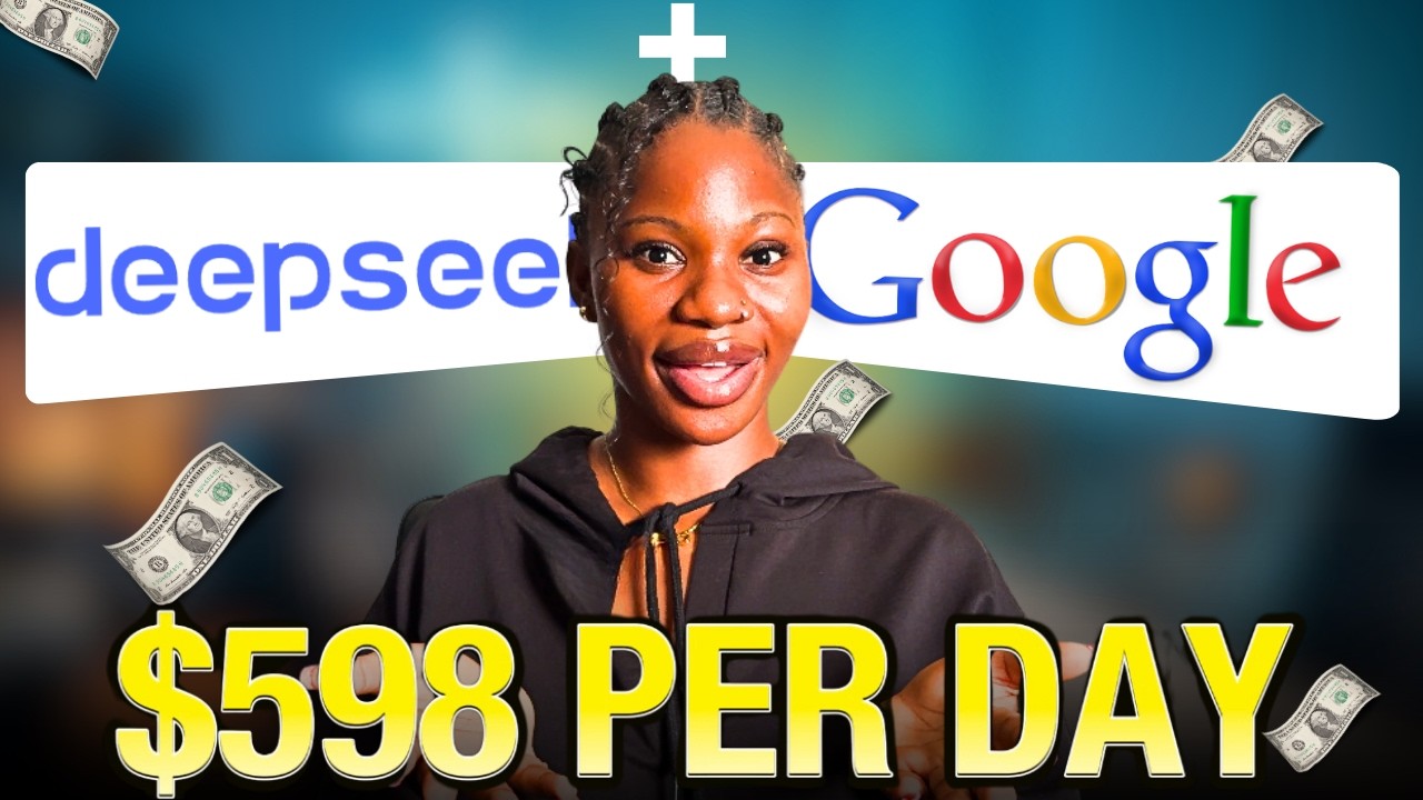 Make $598/Day With DeepSeek AI And Google Books (Fastest Way to Make Money Online)