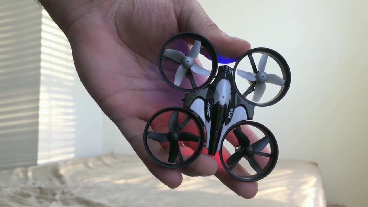 REALACC JJRC H36 Mini Quadcopter Drone Unboxing Flight Test Calibrating Review