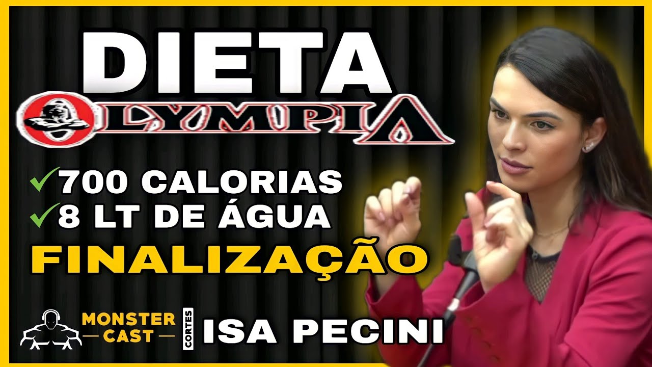 DIETA COMPLETA DA MISS OLYMPIA ISA PECINI !