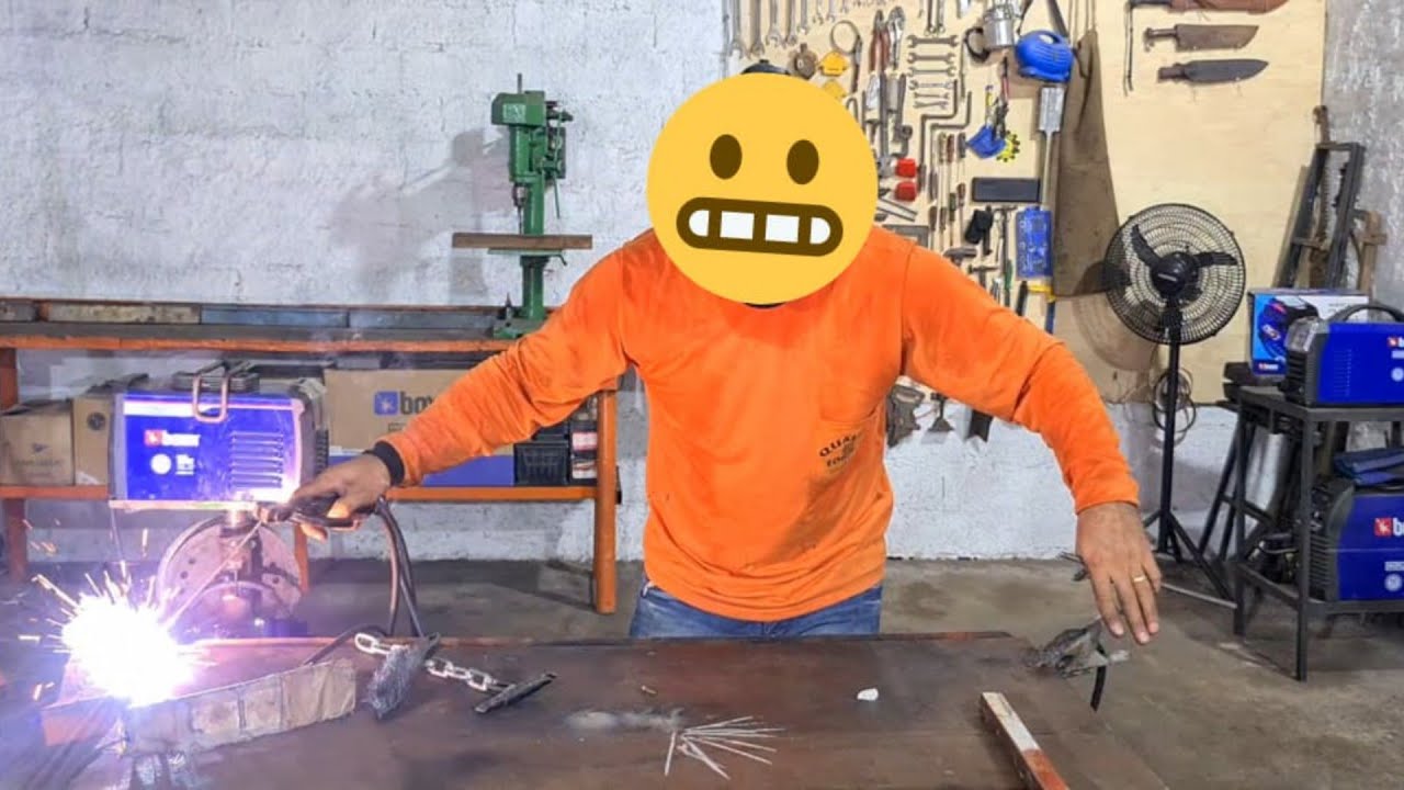 Choque ao fazer soldagens com eletrodo revestido