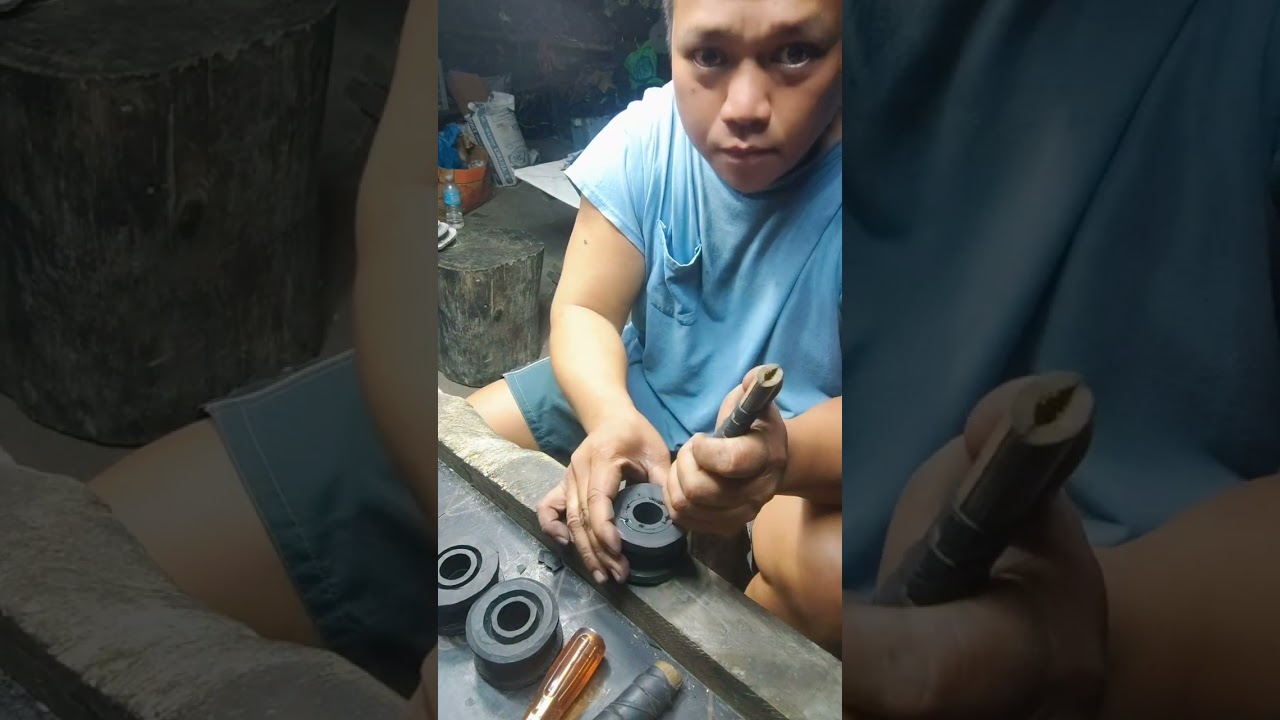 Rubber bushing with Ply fabrication gawa sa gulong Ng Payloader ♥️